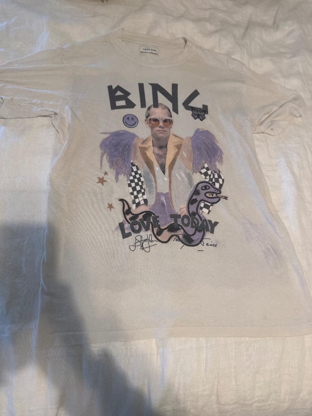 Anine Bing Elton John Lili TShirt XSmall